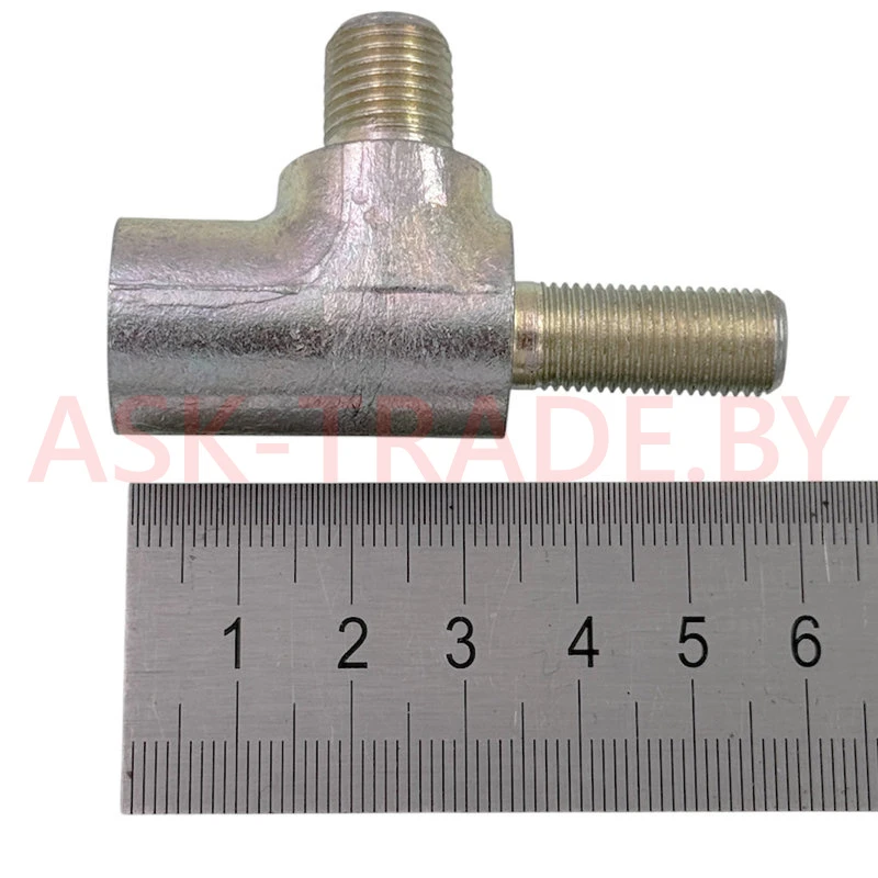 Тройник с внутр. резьбой М12 (М10*М12)     403088