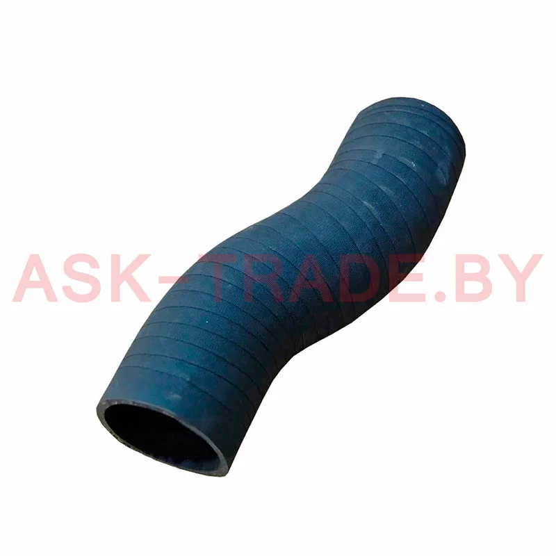 Патрубок радиатора нижний (кривой) 5432А5-1303260-10 (D-70, L-225мм)