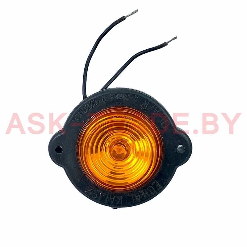 Указатель габар. LED круглый (DL-A/R) желтый Польша