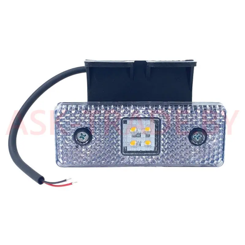 Указатель габар. LED YP 24 белый с креп.