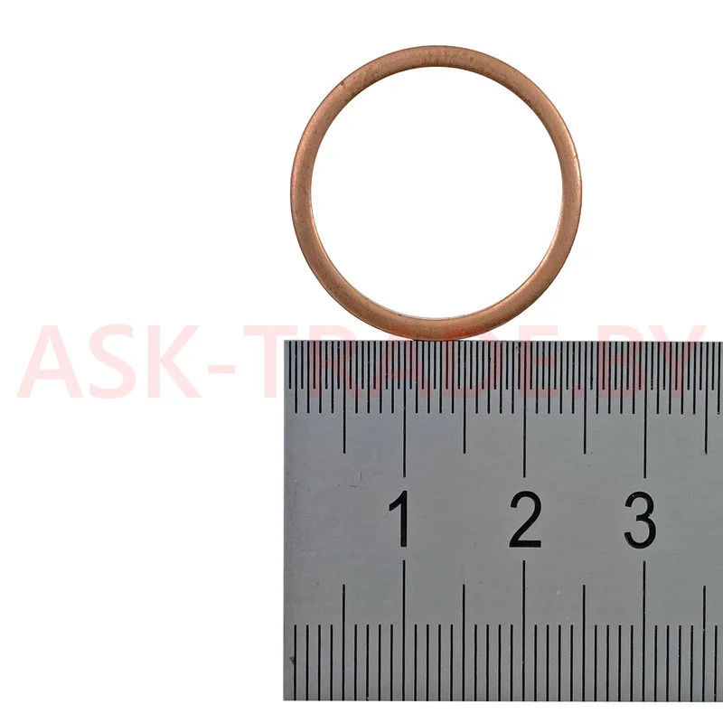 Шайба медная топл. трубок  D20*24