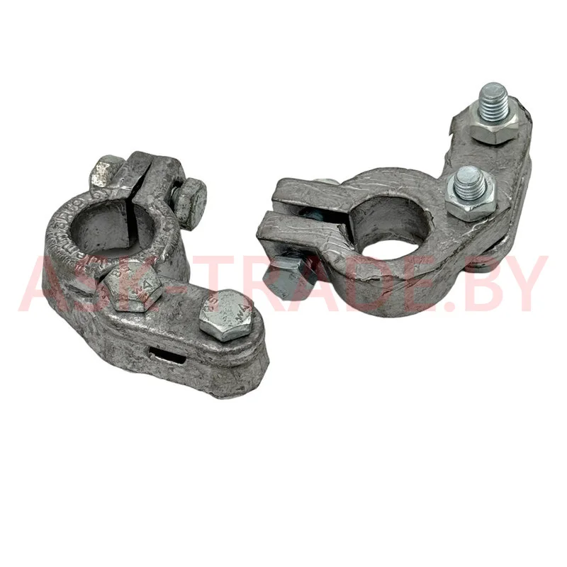 Клеммы АКБ свинцовые (2шт)  N7  РБ