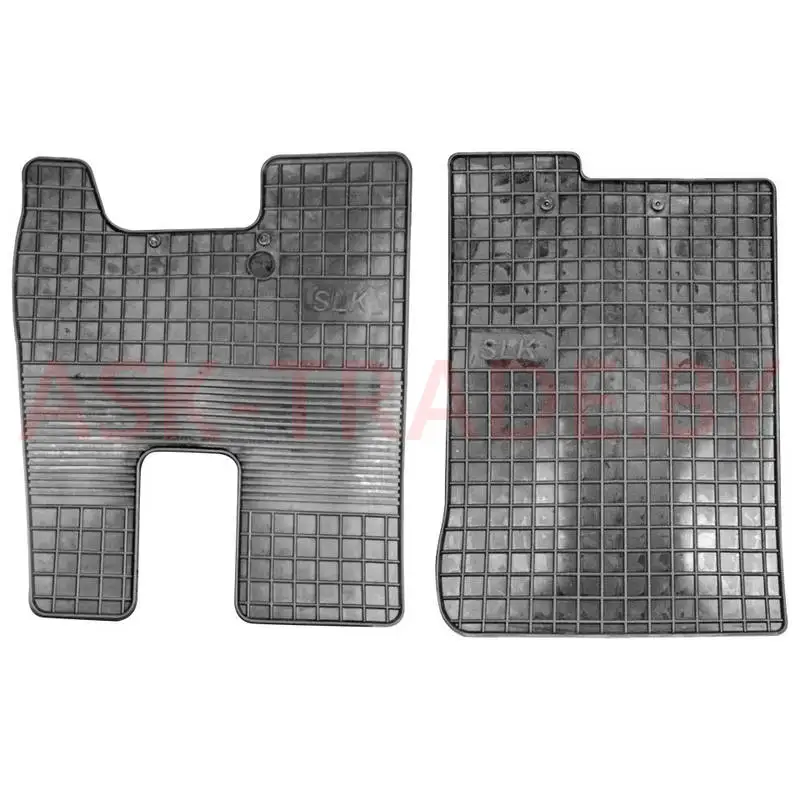 Коврики резиновые МАЗ  (005464 педаль сверху) (2шт)