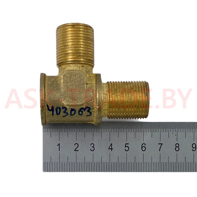 Тройник с внутр. резьбой М22 (М22*М22)     403063-01