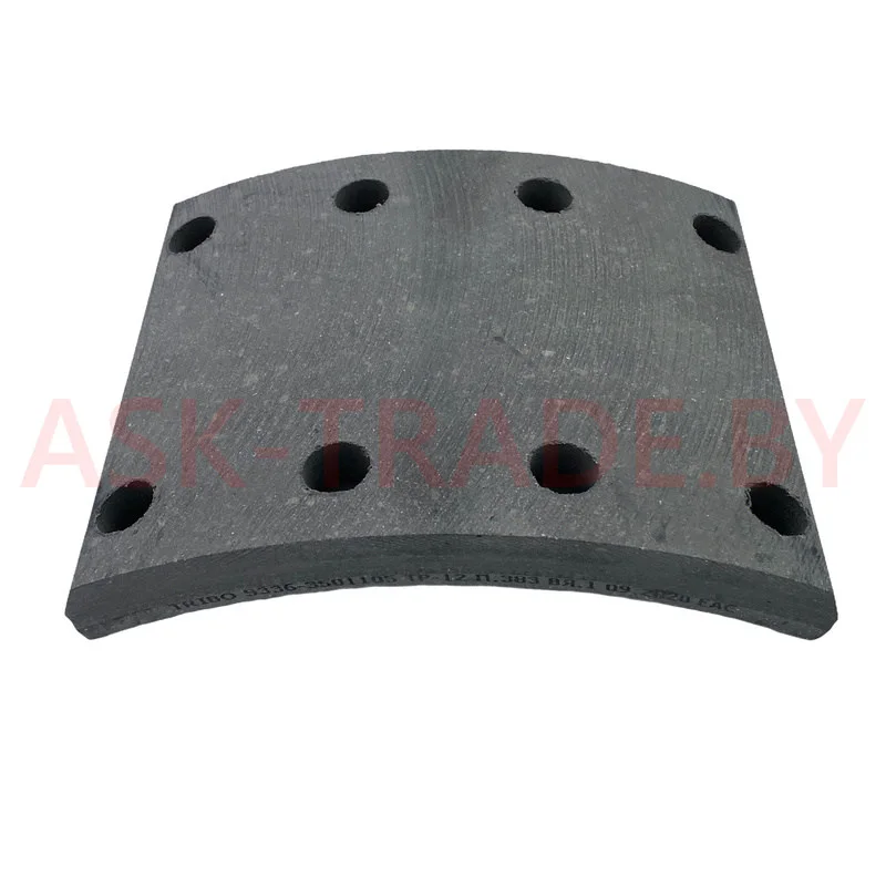 Накладка тормоз. задн. 5336-3501105  160мм сверл. (Ремонтн.)