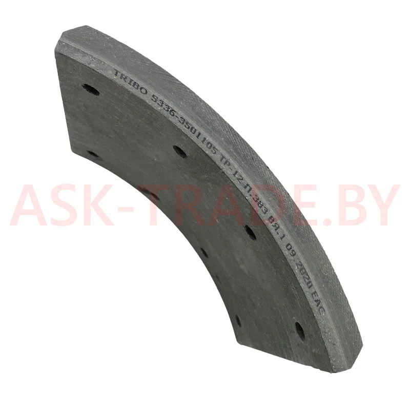 Накладка тормоз. задн. 5336-3501105  160мм сверл. (Ремонтн.)