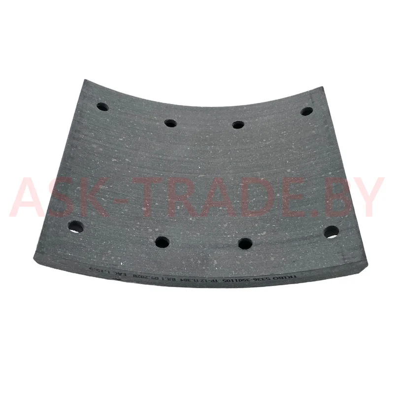 Накладка тормоз. задн. 5336-3501105  160мм сверл. (Номинал)