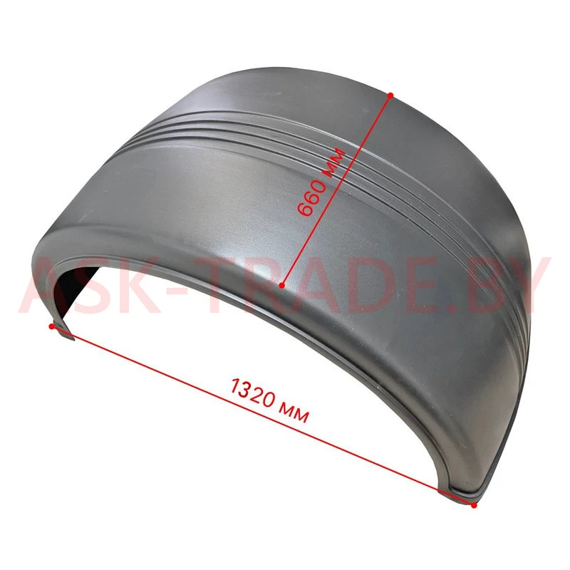 Крыло заднее (пластм.) К670  54322-8511016-01 РБ