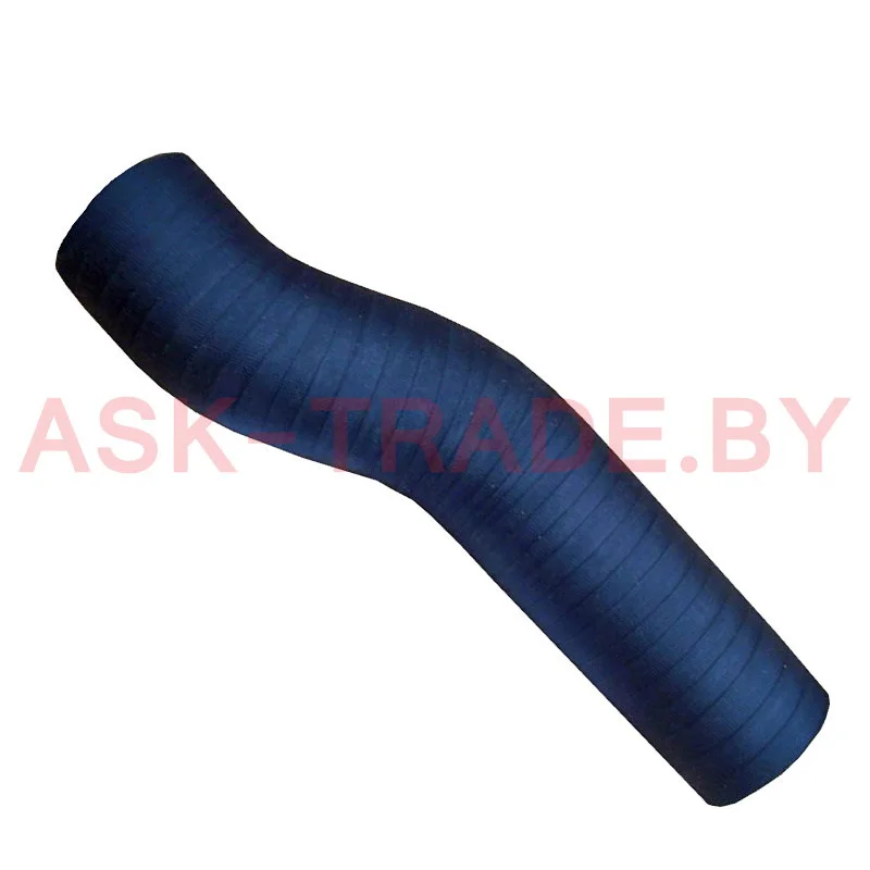 Патрубок радиатора нижний (кривой) 5432А5-1303260 (D-70мм, L-365мм)