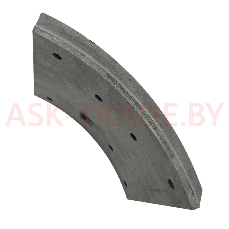 Накладка тормоз. перед. 5440-3501105   180 мм сверл. (Номинал.)