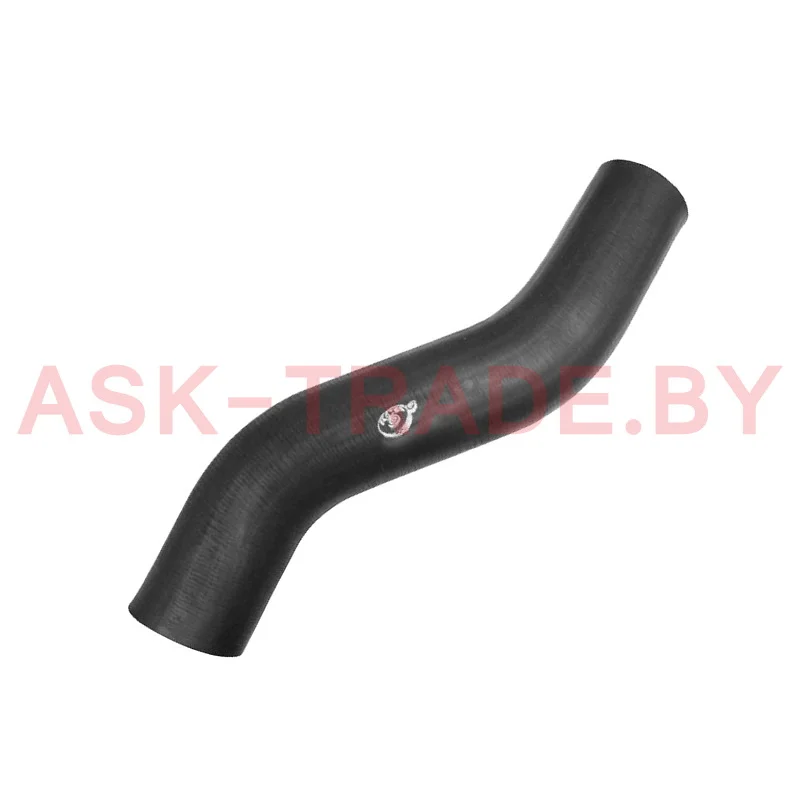 Патрубок радиатора нижний (кривой) 54401-1303260 (D-70, L-417мм)