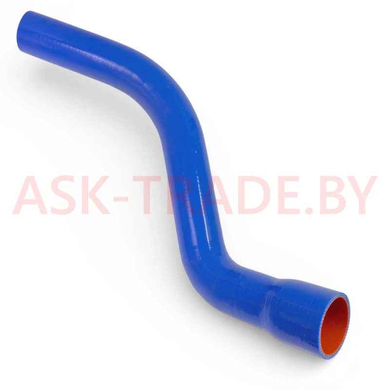 Патрубок радиатора верхний 5550В3-1303010-010 Силикон 47мм/60мм