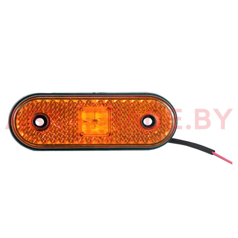 Указатель габар. LED 1652 овальный желтый