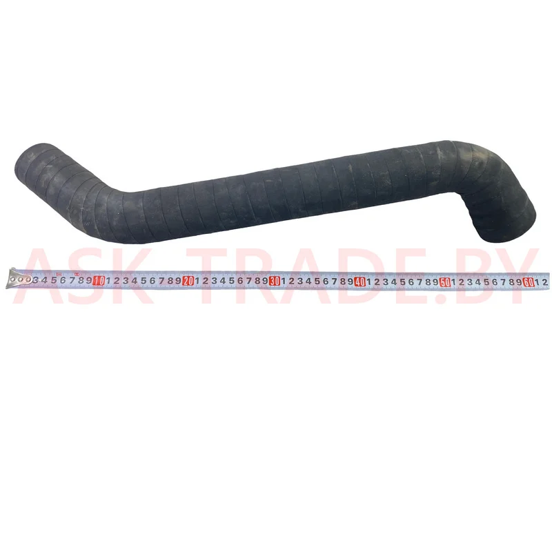 Патрубок радиатора верхний (кривой) 6312В5-1303010-010 (D-50/56мм, L-680мм)