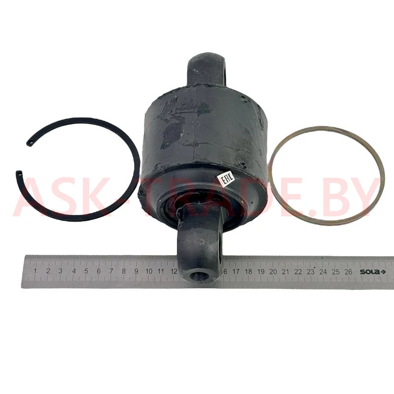 Шарнир реактивной тяги с обоймой в сб. с кольцами 64221-2919040 БААЗ ОАО