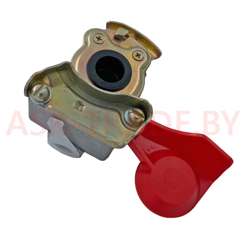 Головка соединитель. М16 без клап. (на прицеп) 64226-3521113 красная