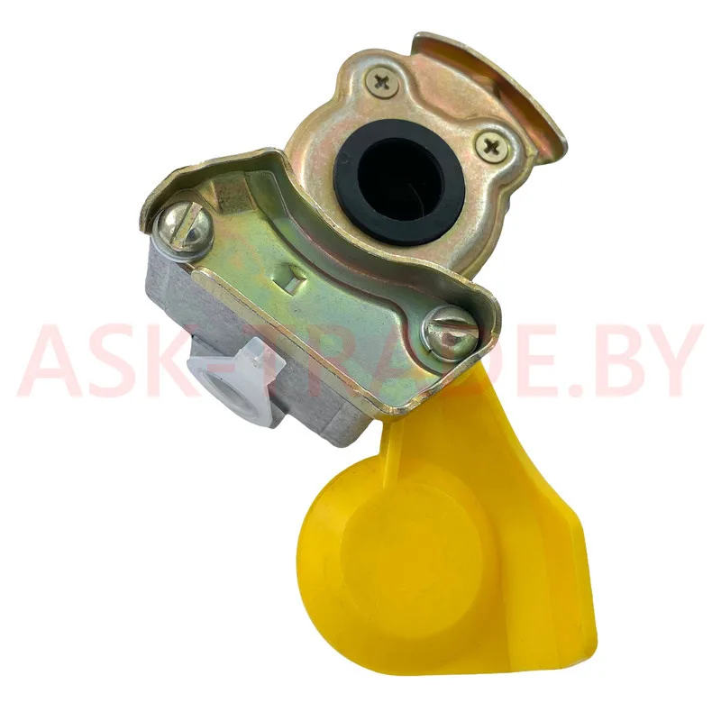 Головка соединитель. М16 без клап. (на прицеп) 64226-3521114 желтая