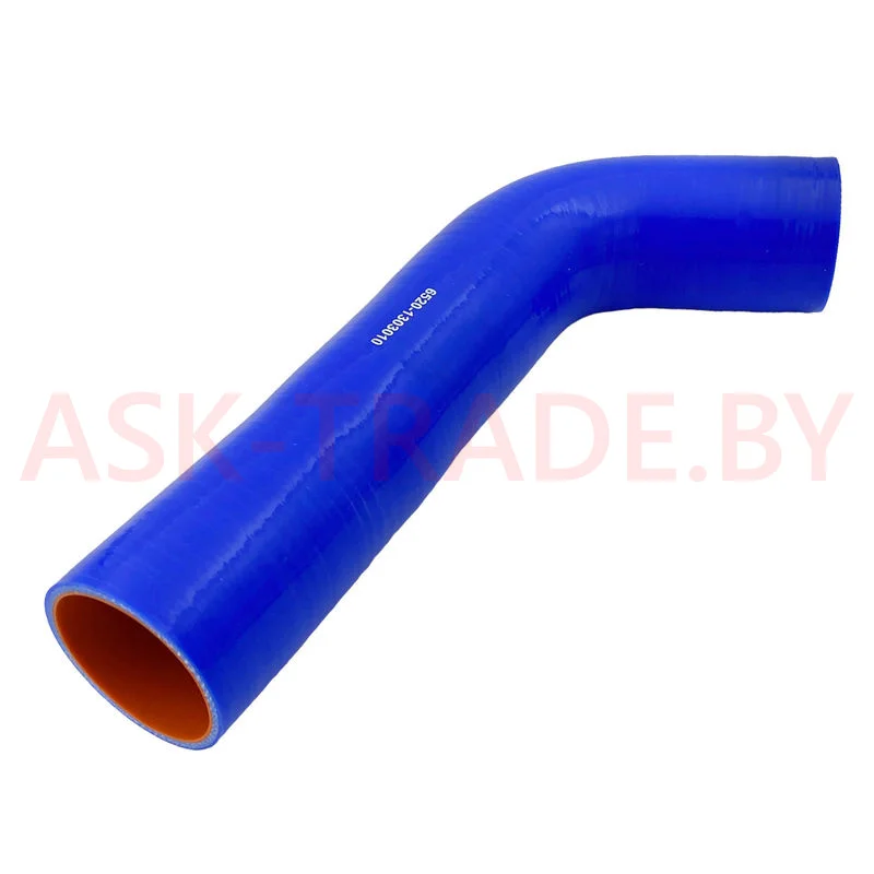 Патрубок радиатора (кривой) 6520-1303010 (D-60мм, L-265мм)