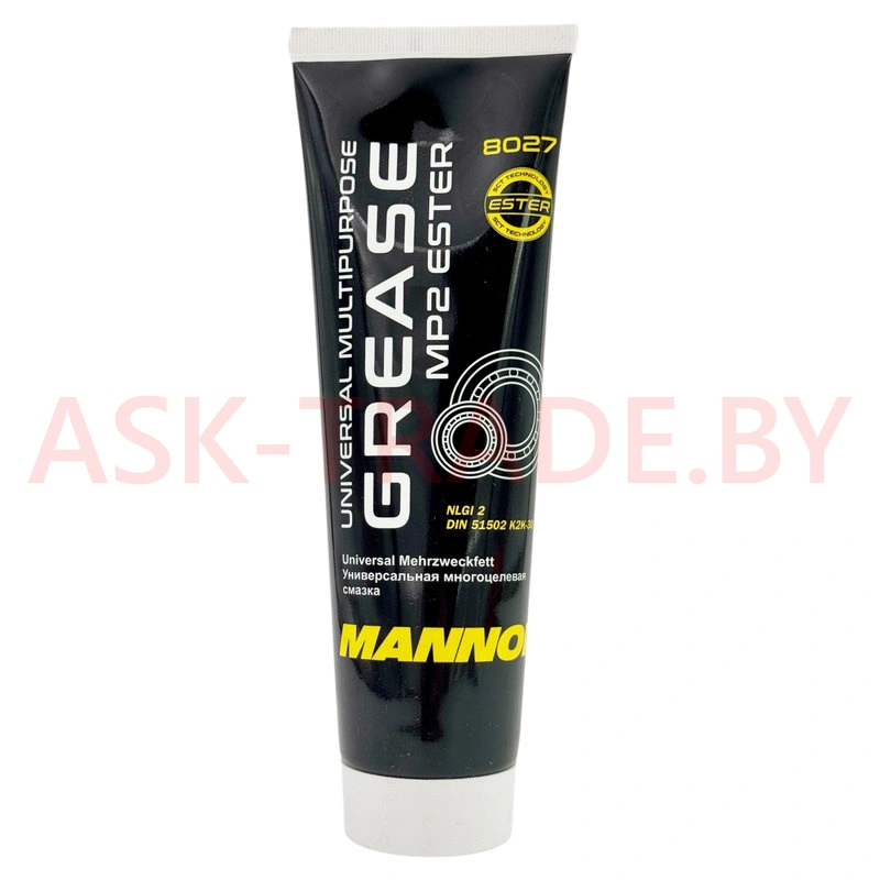 Смазка MР 2 многоцелевая  230гр "Mannol" (тюбик)