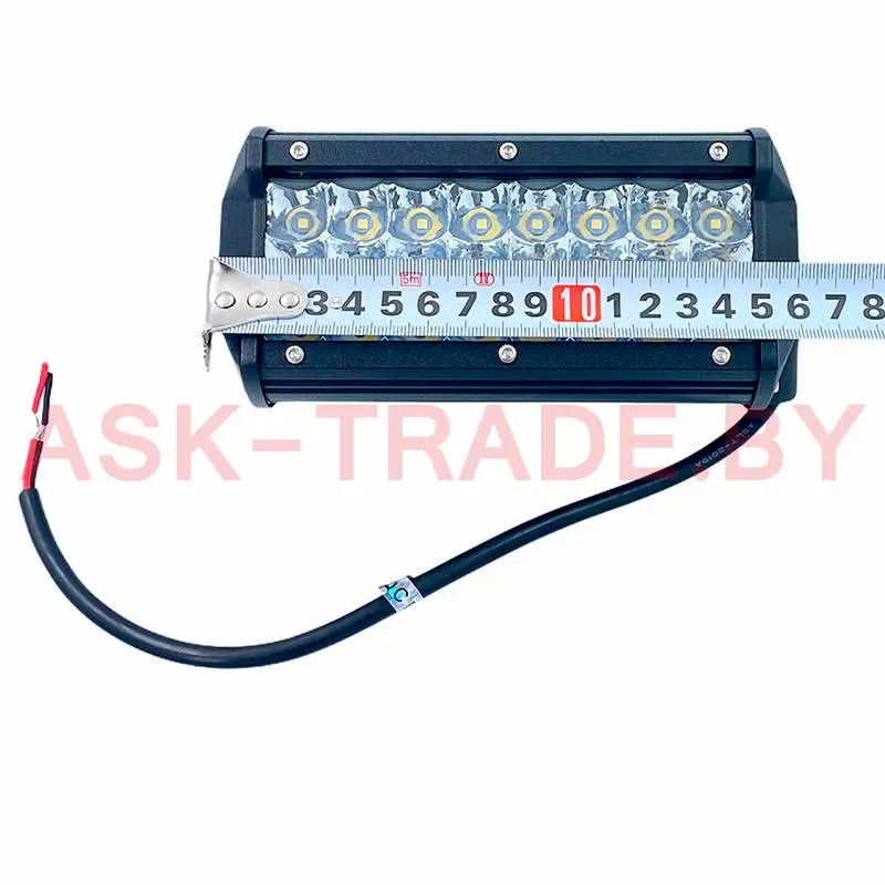 Фара рабочего света KW-243A-01 L=160  прямоуг.72W LED