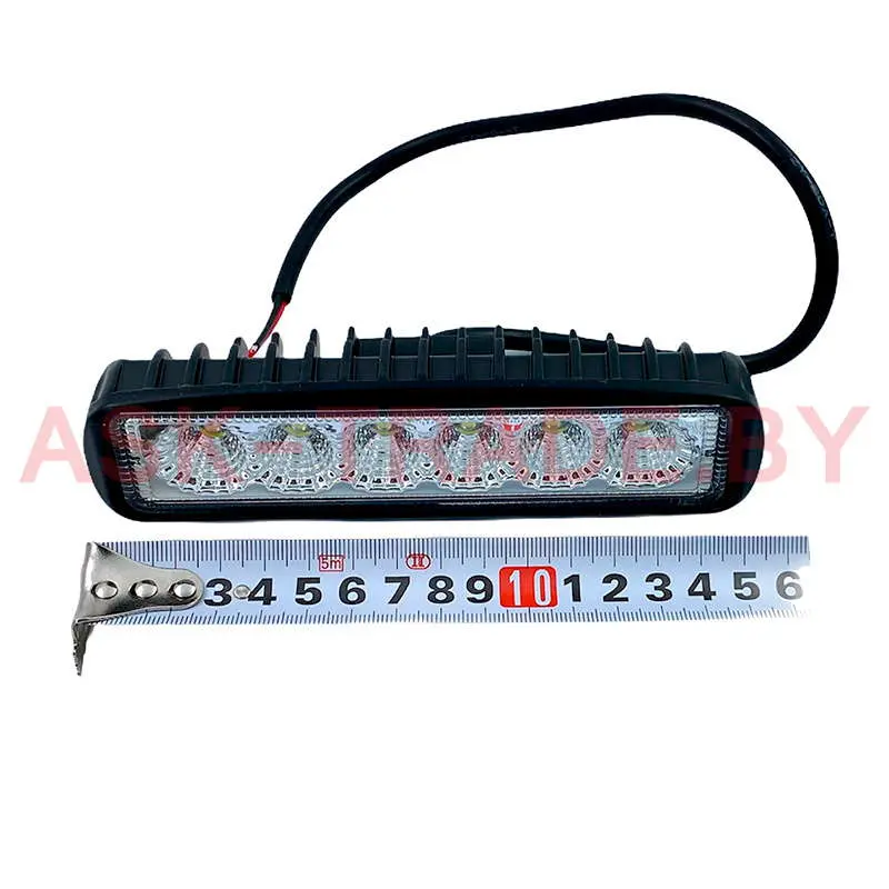 Фара рабочего света ДХО  AE18RT-6 L-155 прямоуг. LED