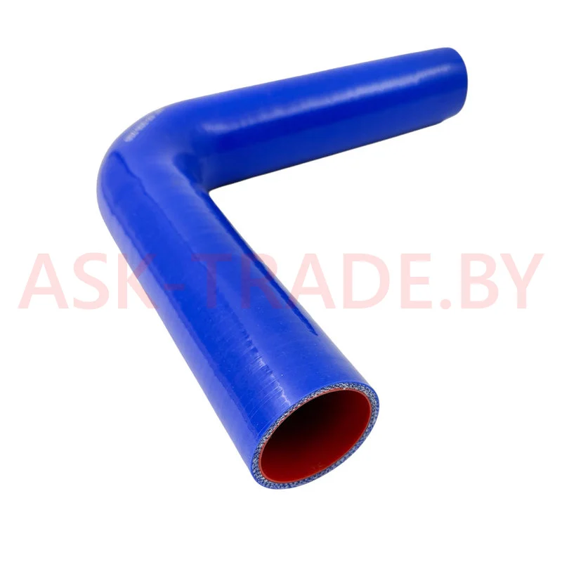 Патрубок (d=50мм внутр) Силикон Угловой