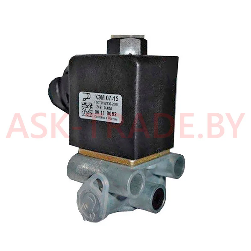 Клапан электромагнитный КЭМ-07-15