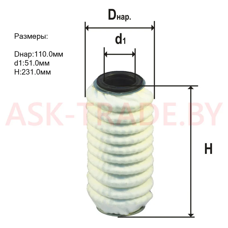 Фильтр масляный М 5203   /  840.1012040-14